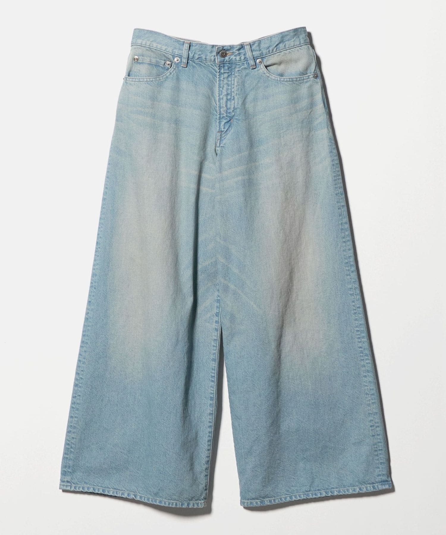 INSCRIRE＞USED DENIM BAGGY PANTS/デニムパンツ