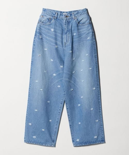 INSCRIRE/＜INSCRIRE＞DOT HOLE DENIM PANTS/デニムパンツ/デニムパンツ