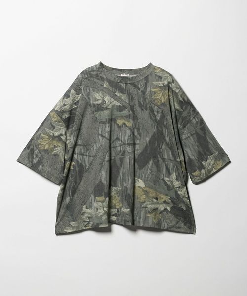 INSCRIRE/＜INSCRIRE＞OVER SIZE T―SHIRT CAMOUFLAGE/カットソー/Tシャツ / カットソー
