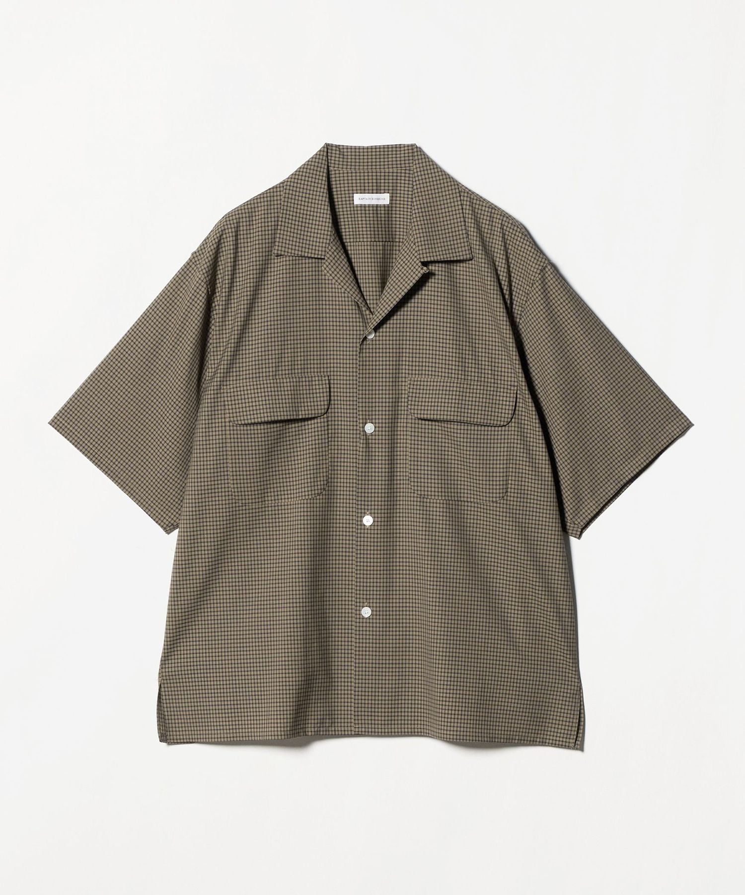KAPTAIN SUNSHINE＞OPEN COLLAR SHIRT/シャツ
