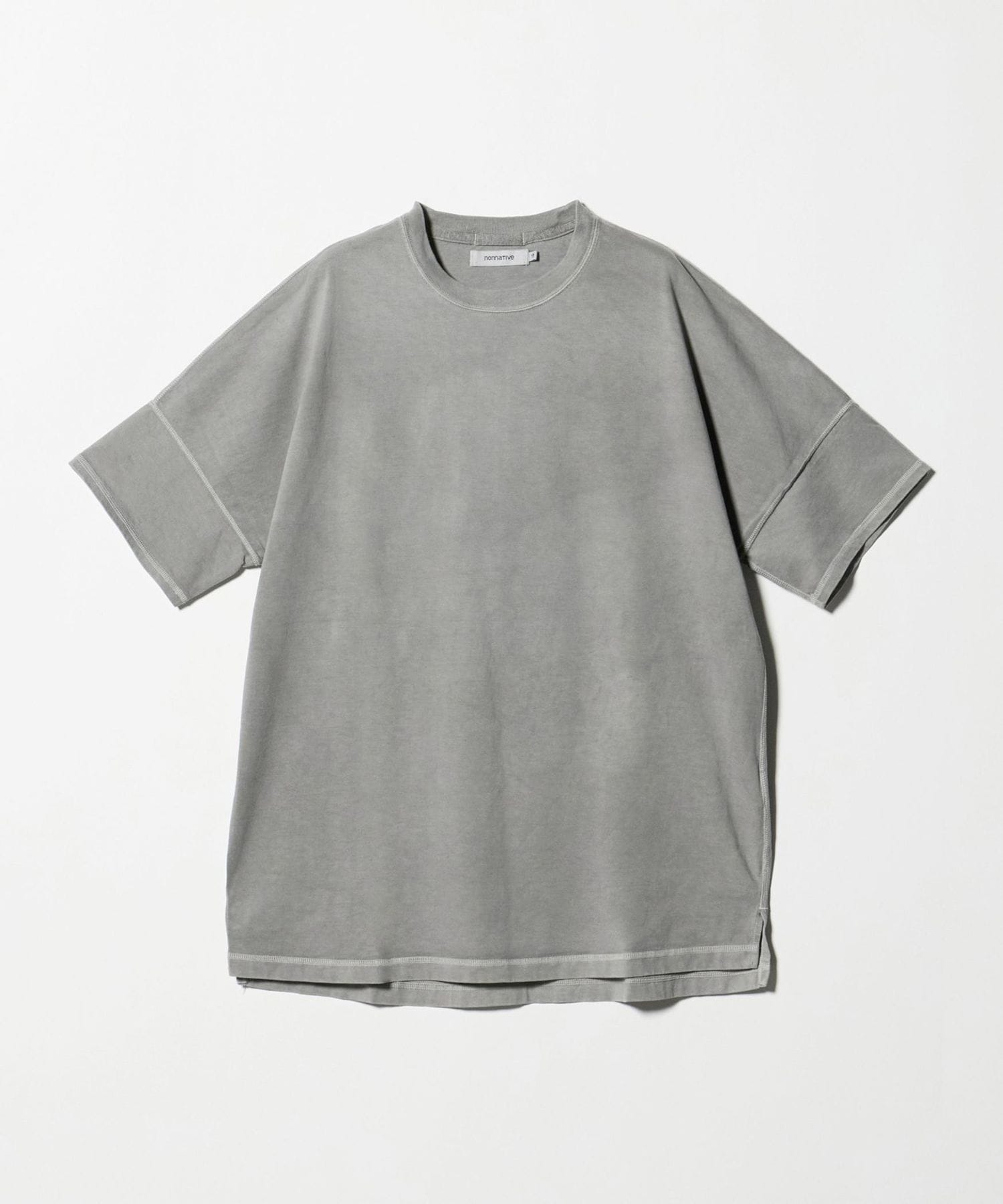 【グレー】ULTIMA 針抜き フライス クルーネック 半袖 ポケット Tシャツ グリーン】ULTIMA 針抜き フライス クルーネック 半袖 ポケット T