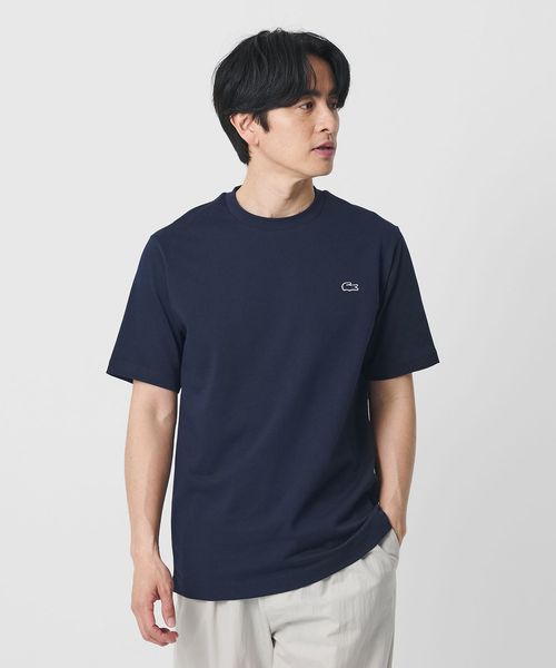 LACOSTE/＜LACOSTE＞アウトライン クロック クルーネック Tシャツ/Tシャツ / カットソー