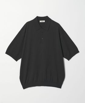 OWNESS/＜OWNESS＞フェザー コットン 3ボタン ポロシャツ/ニット / セーター