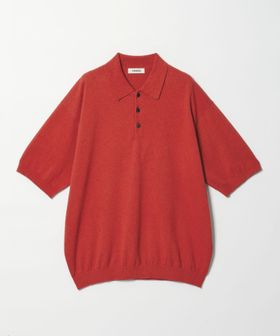 OWNESS/＜OWNESS＞フェザー コットン 3ボタン ポロシャツ/ニット / セーター