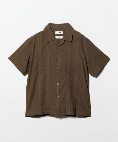 coor/＜coor＞ガイアベラ テープ ハーフシャツ/シャツ / ブラウス