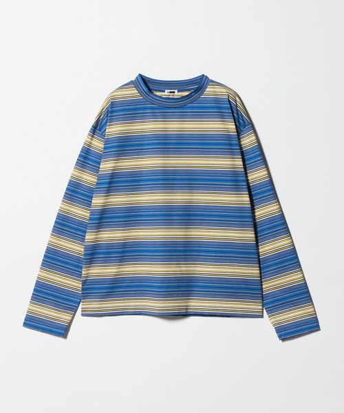 H BEAUTY&YOUTH/＜H＞シェード ボーダー ロングスリーブ/Tシャツ / カットソー