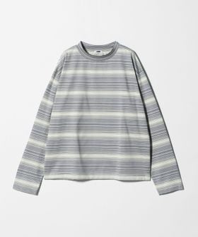 H BEAUTY&YOUTH/＜H＞シェード ボーダー ロングスリーブ/Tシャツ / カットソー