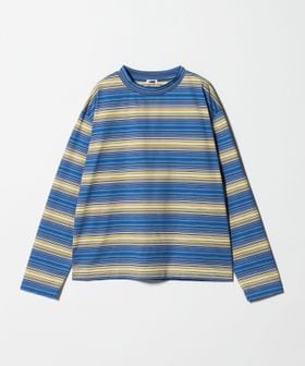 H BEAUTY&YOUTH/＜H＞シェード ボーダー ロングスリーブ/Tシャツ / カットソー
