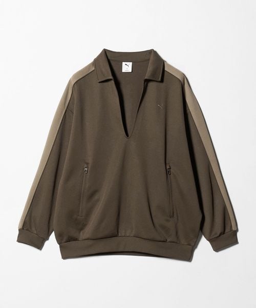 PUMA/＜PUMA＞T7 スキッパー ジャージー カットソー/Tシャツ / カットソー