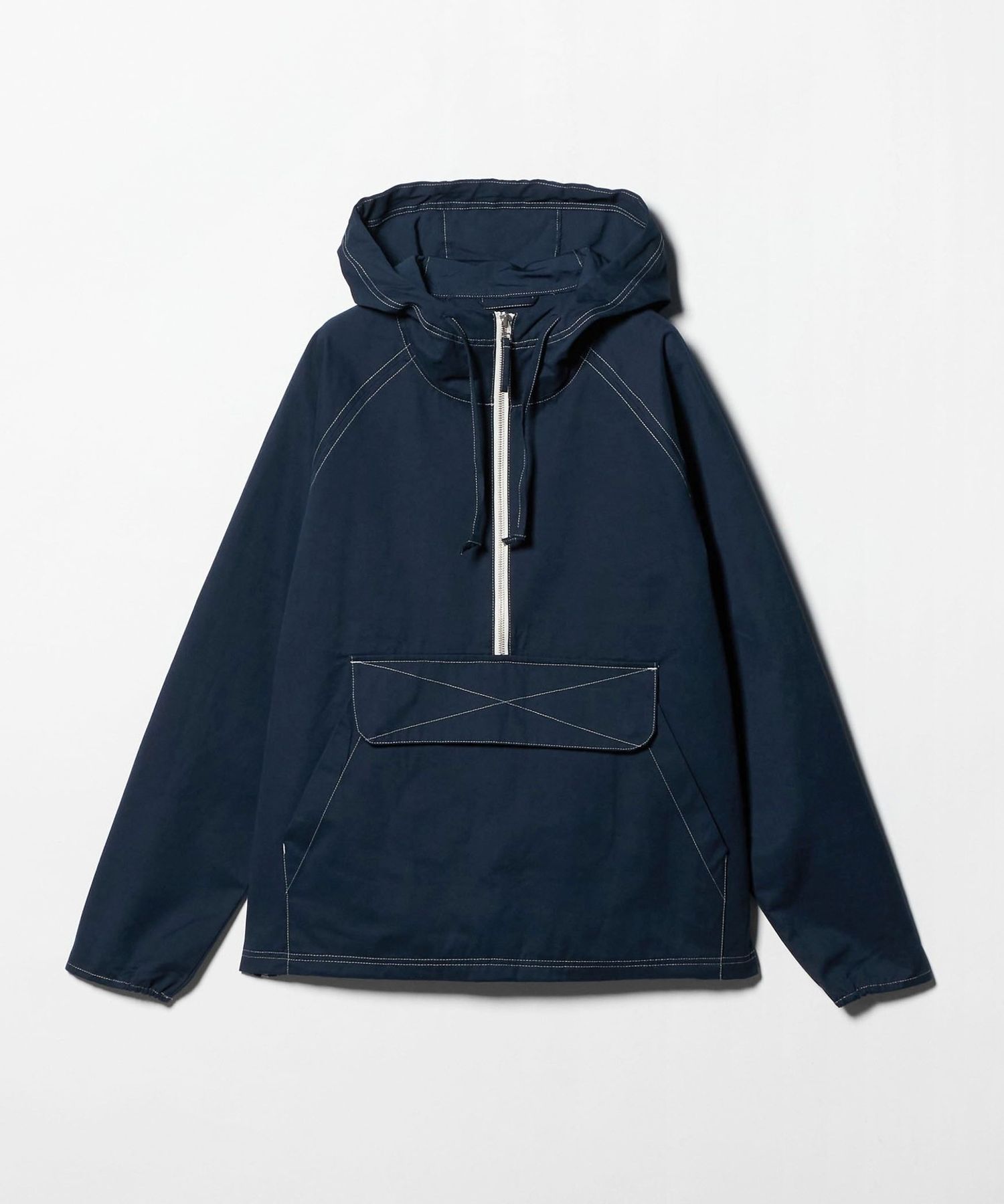 POP TRADING COMPANY＞ハーフジップ フーディ