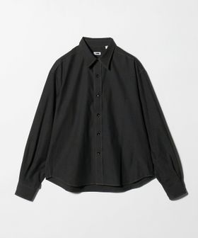 H BEAUTY&YOUTH/＜H＞セルロースコットン ダブルステッチ レギュラーカラーシャツ/シャツ / ブラウス