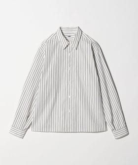 H BEAUTY&YOUTH/＜H＞BORGHI ストライプ スローオン レギュラーカラーシャツ/シャツ / ブラウス