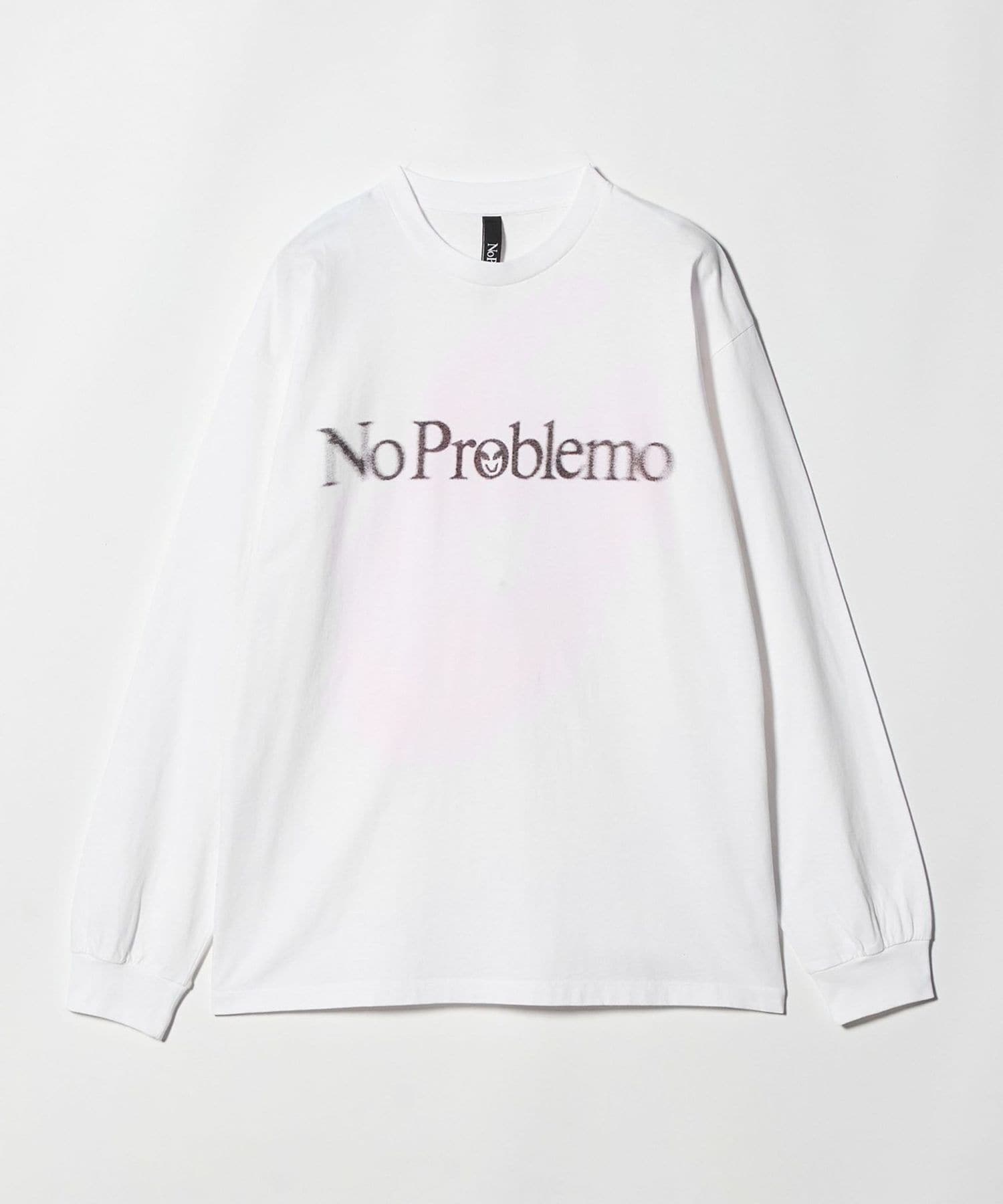 No Problemo＞スマイル アウェイ ロングスリーブ Tシャツ