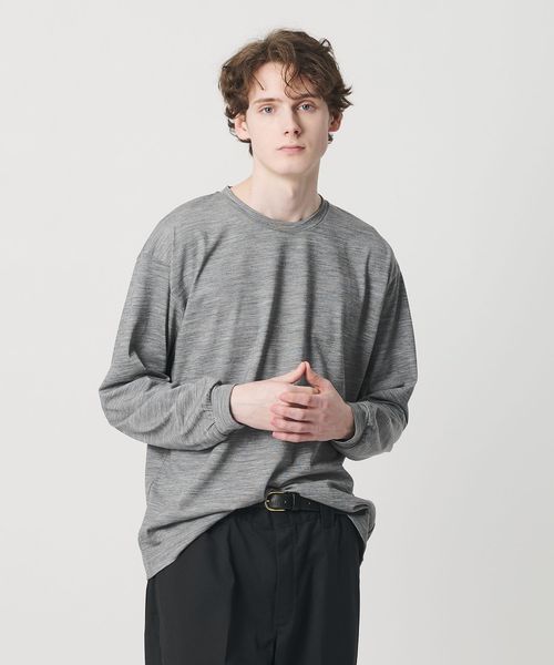 BEAUTY&YOUTH/コンフィーウール ロングスリーブ カットソー/Tシャツ / カットソー