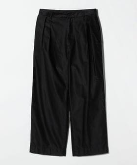 BEAUTY&YOUTH/GIZA モールスキン 2タック パンツ NO.10/チノパンツ