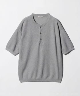 BEAUTY&YOUTH/エアミラノ ヘンリーネック ニット ウォッシャブル 抗菌 防臭機能付き /ニット / セーター