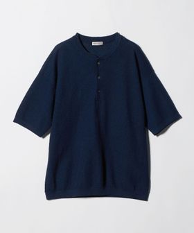 BEAUTY&YOUTH/エアミラノ ヘンリーネック ニット ウォッシャブル 抗菌 防臭機能付き /ニット / セーター