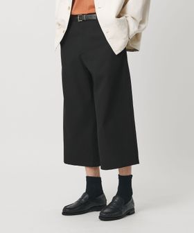 H BEAUTY&YOUTH/＜H＞ハイツイスト ギャバジン ストレート 8分丈パンツ/ショート / ハーフパンツ