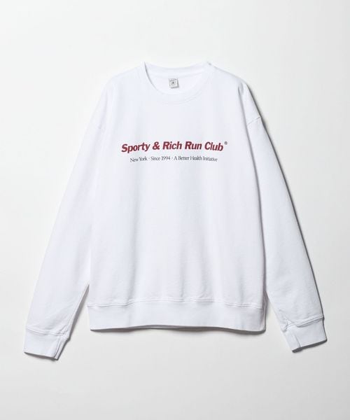 Sporty&Rich/＜Sporty&Rich＞RUN CLUB CREWNECK SWEAT PULLOVER/スウェット/スウェット / パーカー