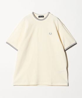 FRED PERRY/【別注】＜FRED PERRY＞ツインティップ クルーネック Tシャツ/Tシャツ / カットソー