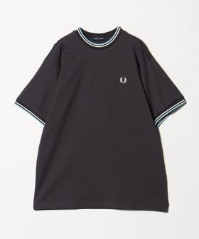 FRED PERRY/【別注】＜FRED PERRY＞ツインティップ クルーネック Tシャツ/Tシャツ / カットソー