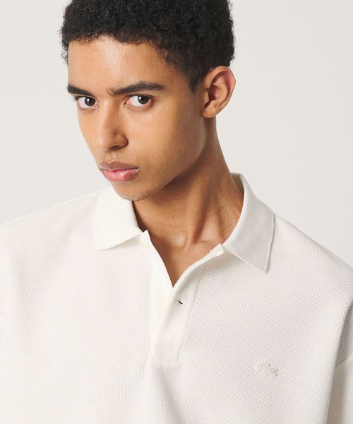 LACOSTE/＜LACOSTE for BEAUTY&YOUTH＞ワントーン ポロシャツ/ポロシャツ