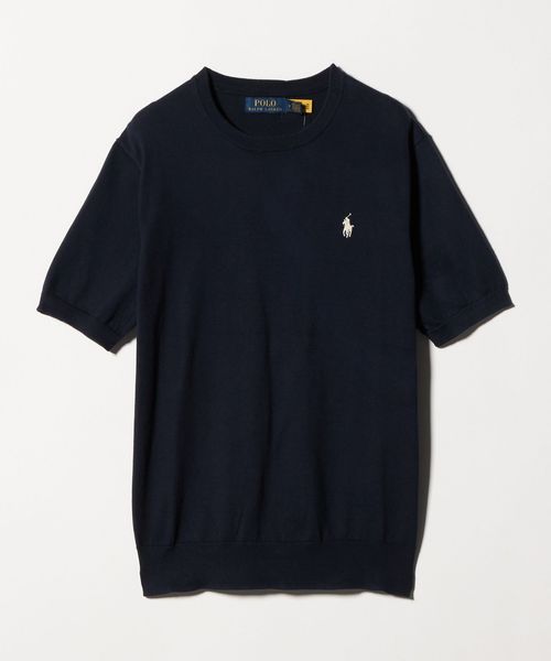 POLO RALPH LAUREN/＜POLO RALPH LAUREN＞クルーネック コットン ショートスリーブ ニット/ニット / セーター