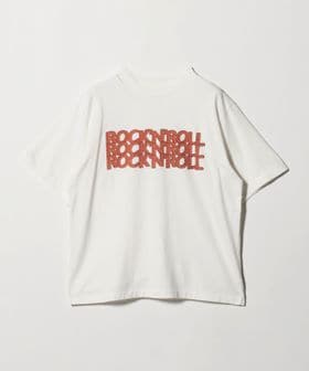 blurhms/【別注】＜blurhms＞ROCK’N’ROLL プリント Tシャツ/Tシャツ / カットソー