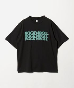 blurhms/【別注】＜blurhms＞ROCK’N’ROLL プリント Tシャツ/Tシャツ / カットソー