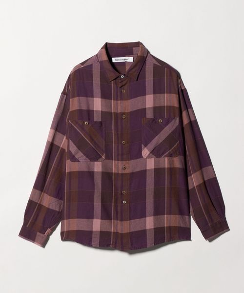 SandWaterr/＜SandWaterr＞クラフテッド ワークシャツ/シャツ / ブラウス