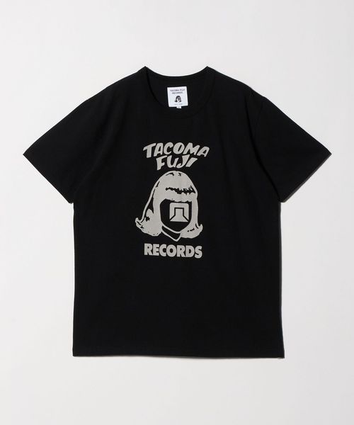 TACOMA FUJI RECORDS/＜TACOMA FUJI RECORDS＞ロゴ プリント Tシャツ/Tシャツ / カットソー