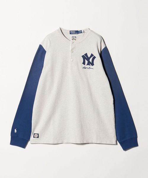 POLO RALPH LAUREN/＜POLO RALPH LAUREN＞MLB HENLEY LONG SLEEVE T―SHIRT/Tシャツ/Tシャツ / カットソー