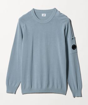 C.P.COMPANY/＜C.P COMPANY＞COTTON CREPE CREWNECK LENS SWEATER/ニット/ニット / セーター