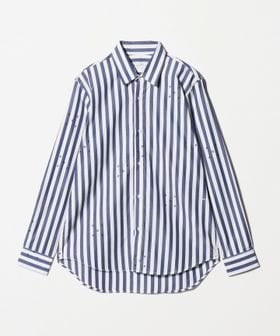 POP TRADING COMPANY/＜POP TRADING COMPANY＞ロゴ ストライプ シャツ/Tシャツ / カットソー