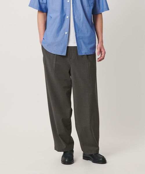 BEAUTY&YOUTH/ウーステッド バギー イージー パンツ NO.10 ウォッシャブル/イージーパンツ