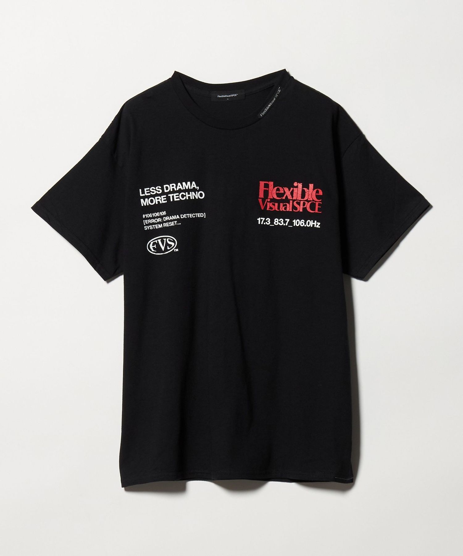 Flexible Visual SPCE＞L/DORAMA M/TECHNO Tシャツ