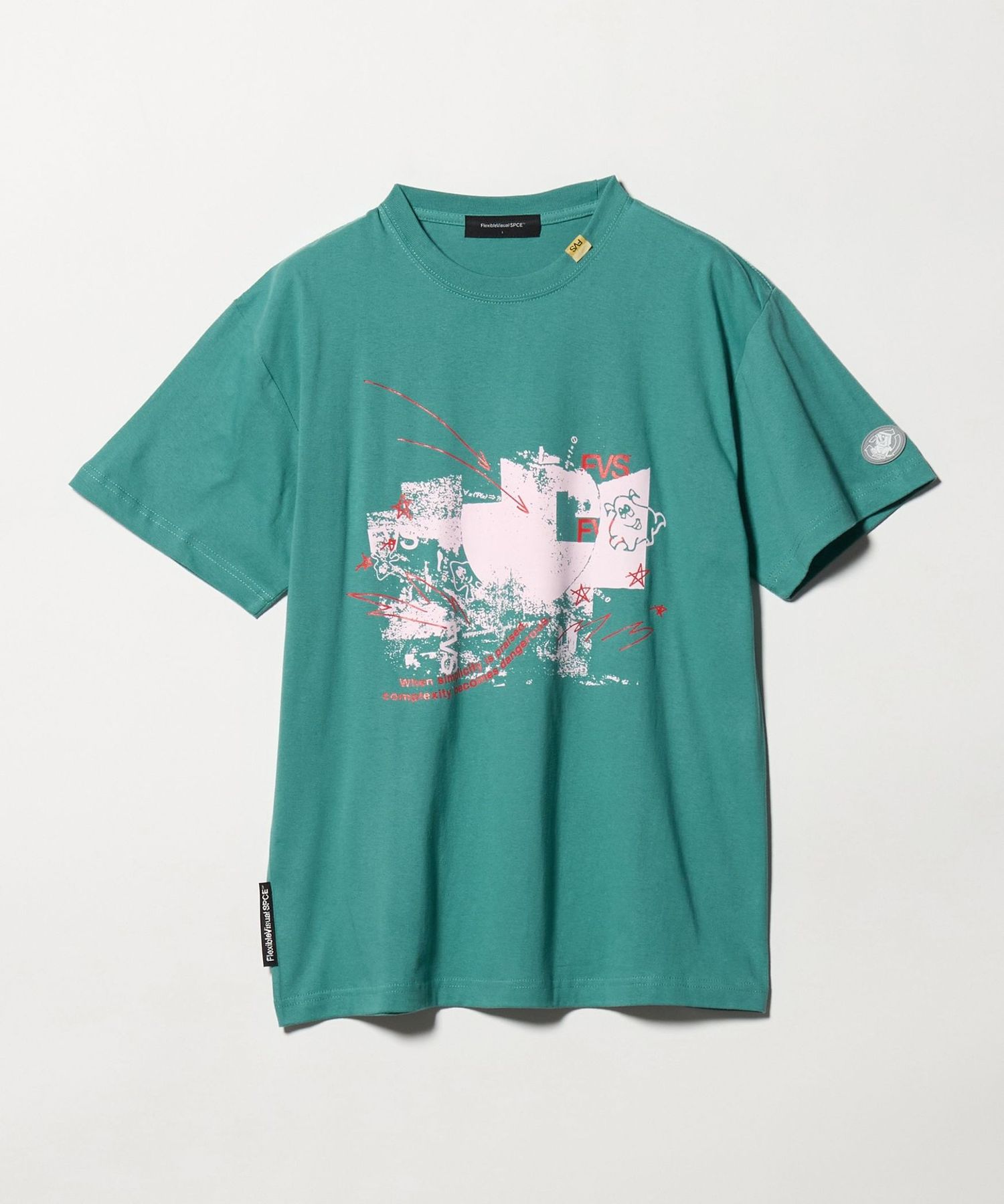 Flexible Visual SPCE＞APPLE Tシャツ