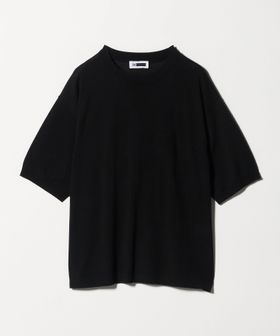 H BEAUTY&YOUTH/＜H＞スリーク ウール クルーネック ショートスリーブ/ニット / セーター