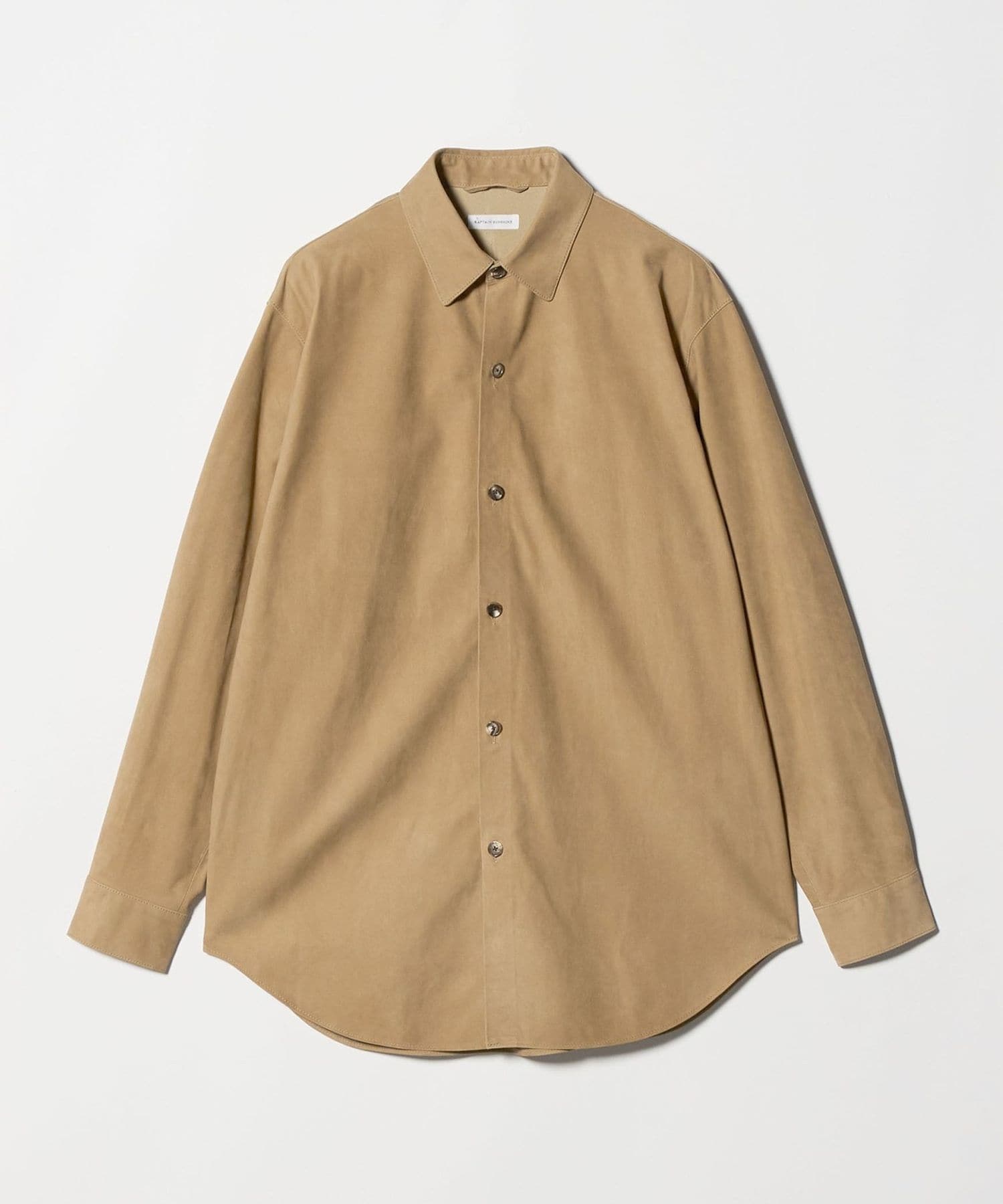 KAPTAIN SUNSHINE × H＞PLAIN LEATHER SHIRT/シャツ