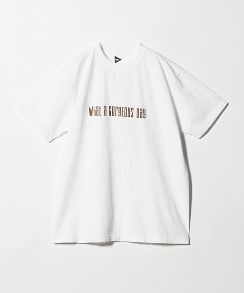 FUNG/＜FUNG＞GORGEOUS Tシャツ ホワイト/Tシャツ / カットソー