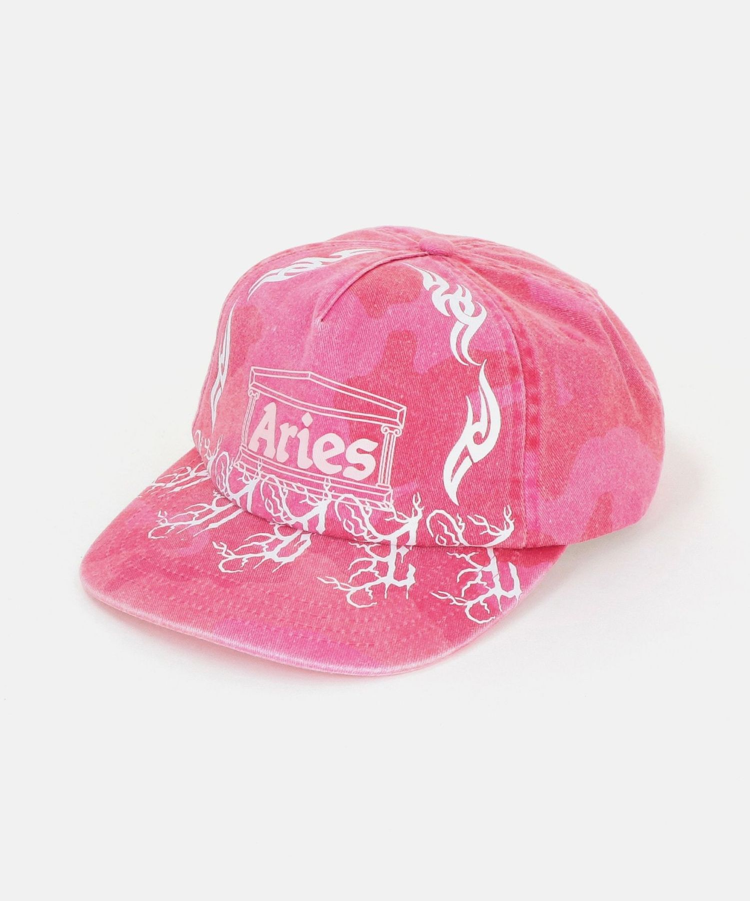 ARIES＞CAMO ANGEL TEMPLE CAP/キャップ