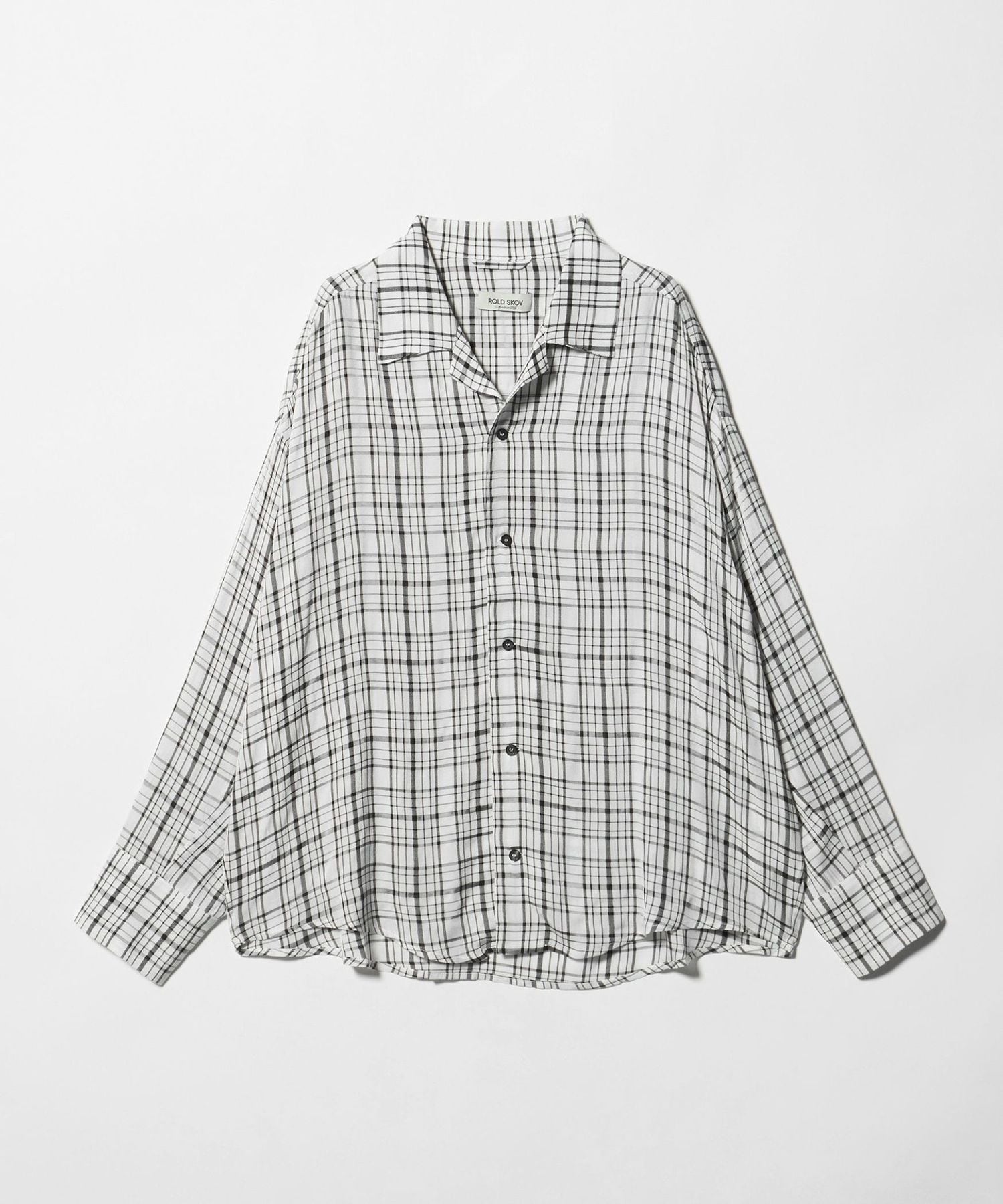 ROLD SKOV＞SIMPLY SHIRT DARK CHECK/シャツ