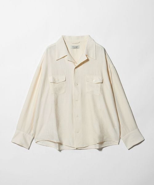 H BEAUTY&YOUTH/＜ROLD SKOV＞CUBA SHIRT NATURAL WAVE/シャツ/シャツ / ブラウス