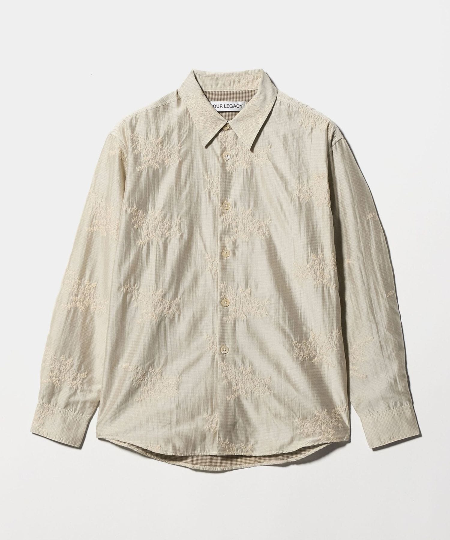 OURLEGACY＞BEYOND SHIRT CHAMPAGNE BLOOM/シャツ