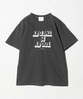TODAY edition/＜TODAY edition＞TODAY IS THEDAY SS T―SHIRT/Tシャツ/Tシャツ / カットソー