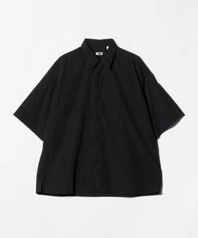 H BEAUTY&YOUTH/＜H＞ナイロンワッシャー スクエアカットシャツ/シャツ / ブラウス