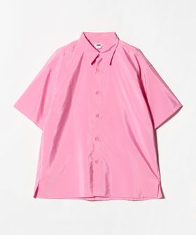 H BEAUTY&YOUTH/＜H＞シルクナイロン レギュラーカラー ショートスリーブシャツ/シャツ / ブラウス