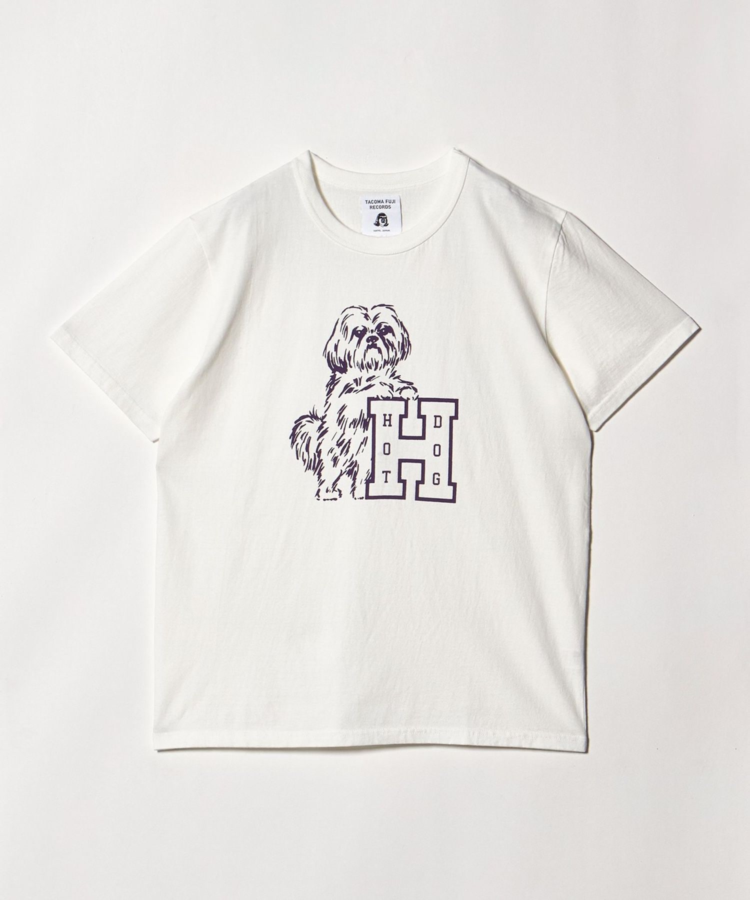 TACOMA FUJI RECORDS＞HOT DOG プリント Tシャツ