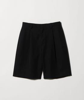 H BEAUTY&YOUTH/＜H＞ハイツイスト ギャバジン 1プリーツ ワイドショートパンツ/ショート / ハーフパンツ