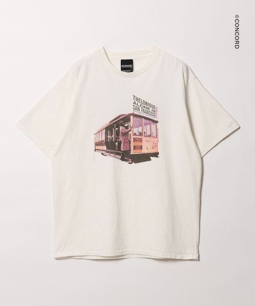BEAUTY&YOUTH/＜Thelonious Monk × BEAUTY&YOUTH＞Alone in SF プリント Tシャツ/Tシャツ / カットソー